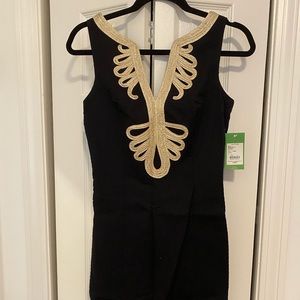 Lilly Pulitzer Janice Shift in Black Size 2